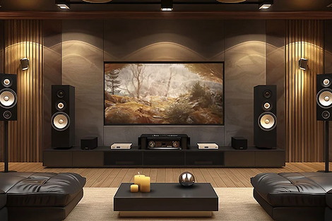 Standard 5.1 or 7.1 Surround Sound Package